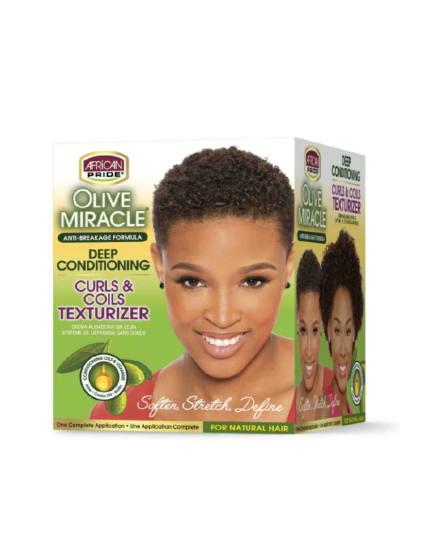 African Pride Olive Miracle Texturizer Kit