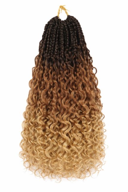 Box Braids Bohemian Culy Hair(75G)