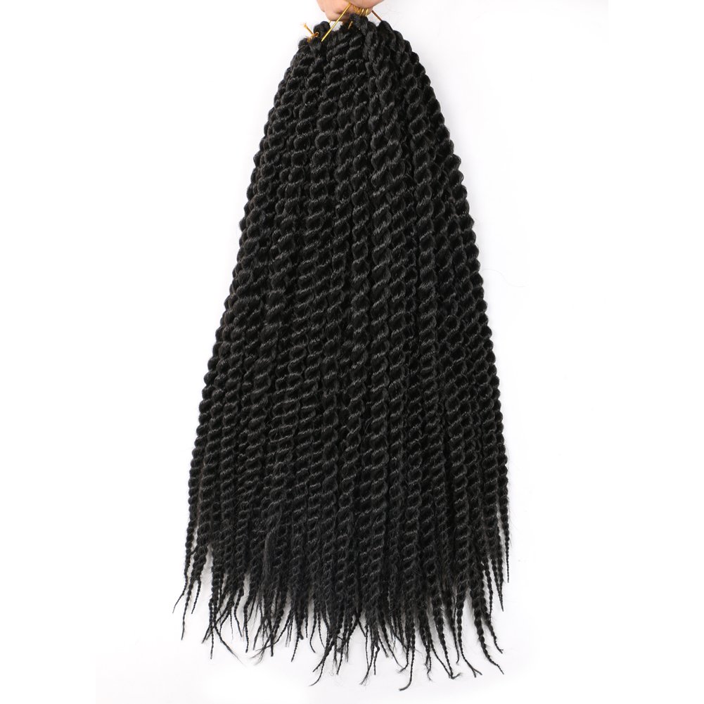 #1B Thick Twist Braids (80g) - Image 1