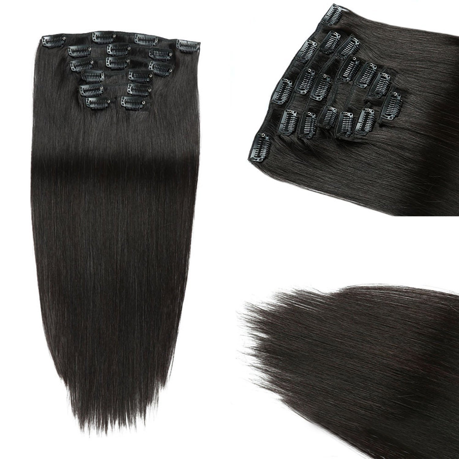 2-3.jpg Clip in Human Hair Extension - Image 1