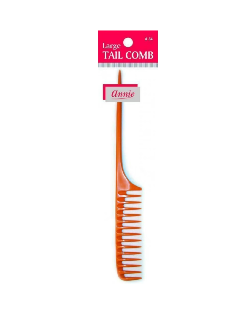 215.png Kim & C Brush & Comb Combo Bone Tail Comb - Image 1