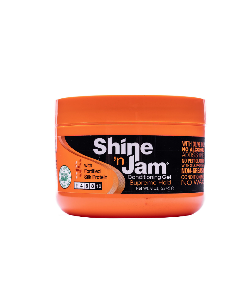 320.png Ampro Shine 'n Jam Conditioning Gel (Supreme Hold) - Image 1
