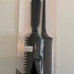 Kim & C Brush & Comb Combo Bone Tail Comb