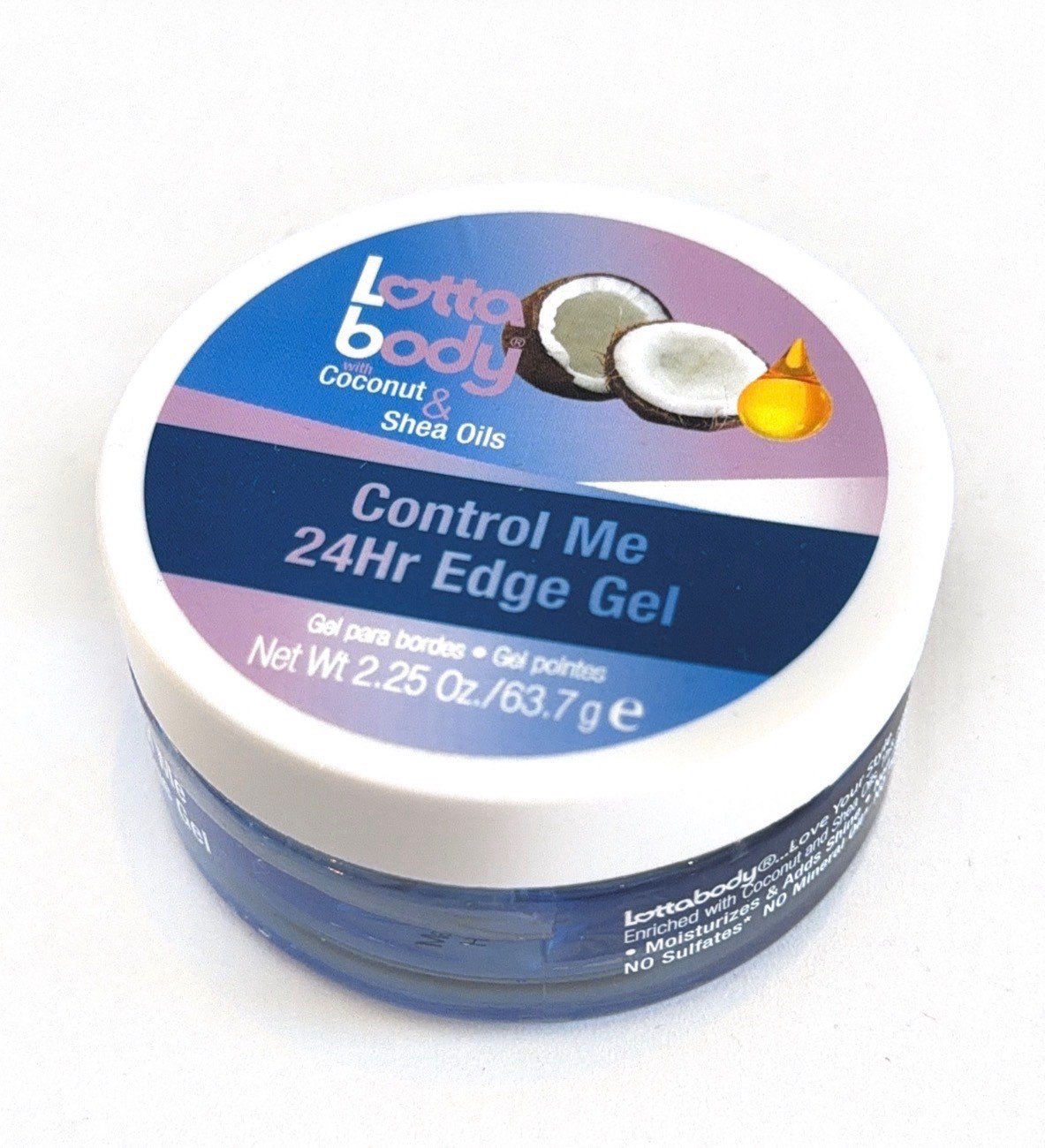IMG_5704 LOTTABODY Coconut & Shea Oils Control Me 24Hr Edge Gel (2.25oz) - Image 1