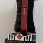 KIM & C 2 Way Soft & Hard Curved Bristle Brush - Soft & Hard Military