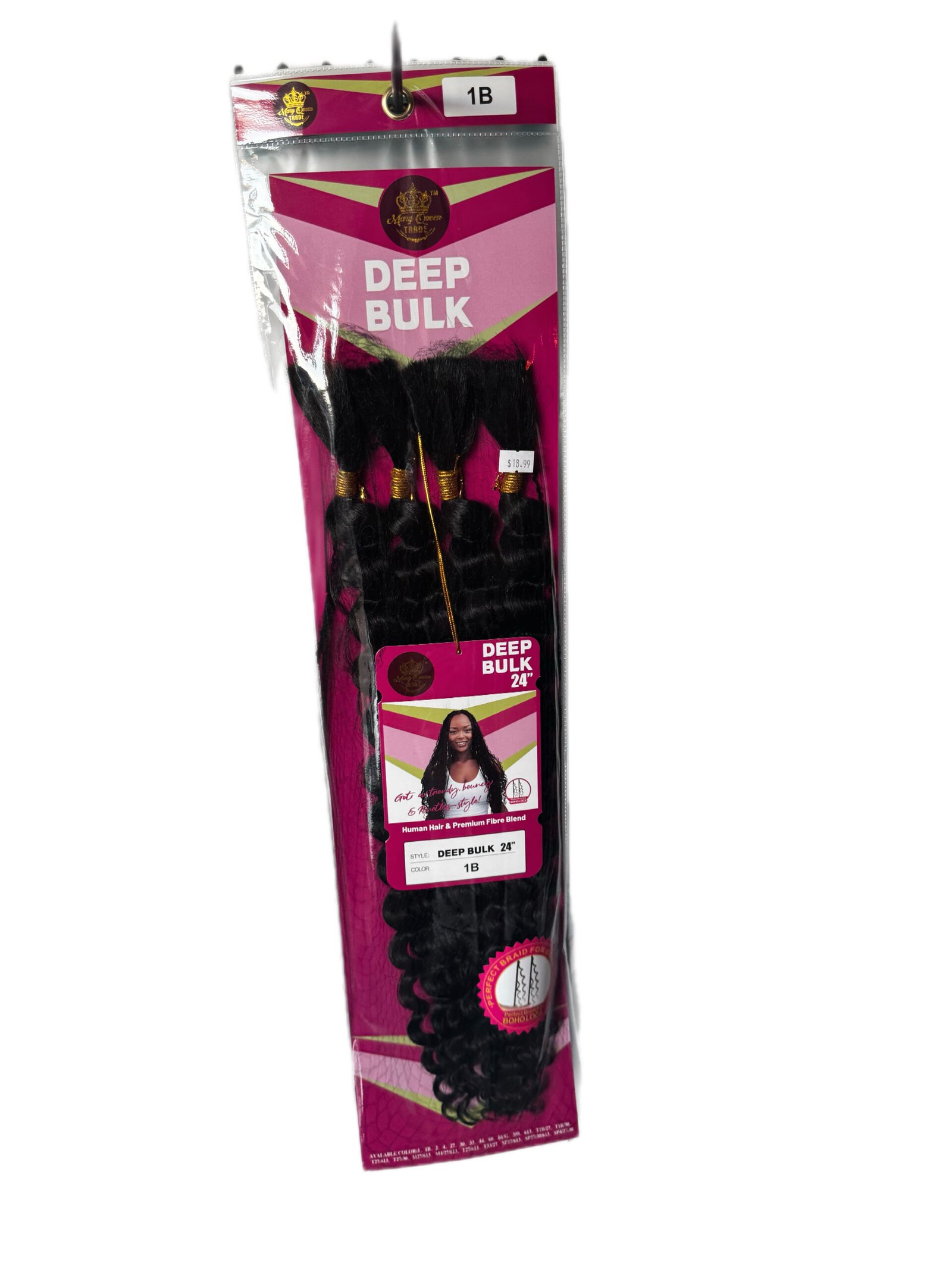 copy_76813969-ECCB-4795-A2ED-53A2EDF2BA5F Deep Bulk 24" - BOHO Braiding Hair 1B - Image 1