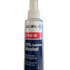 DELON 70% Rubbing Alcohol Spray (3.38oz)